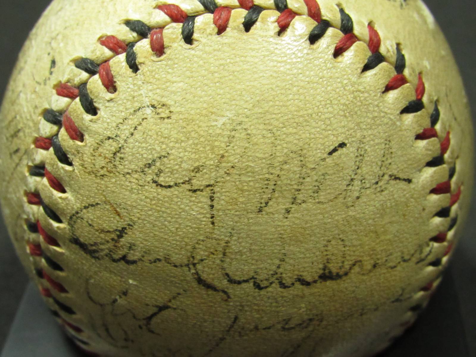 New York Yankees, 1931 New York Yankees Autographed Baseball, signed by 10  Hall of Famers, from the Copeland Collection