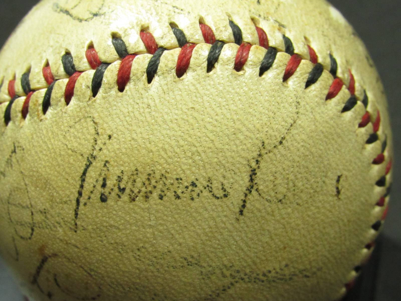 New York Yankees, 1931 New York Yankees Autographed Baseball, signed by 10  Hall of Famers, from the Copeland Collection